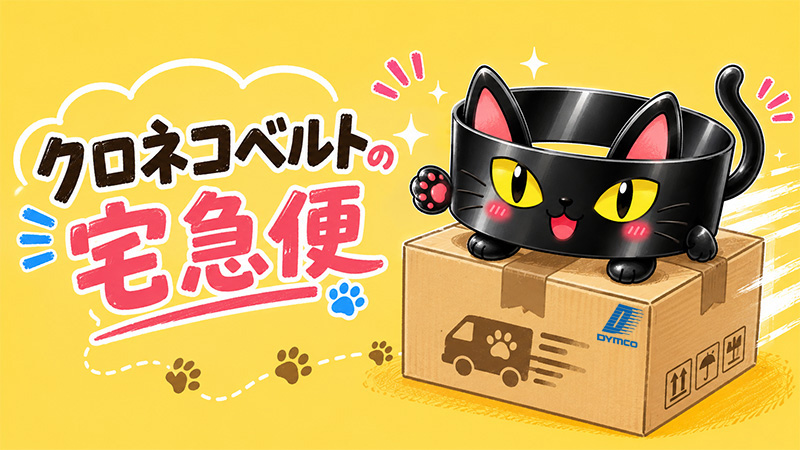 クロネコベルトの宅急便