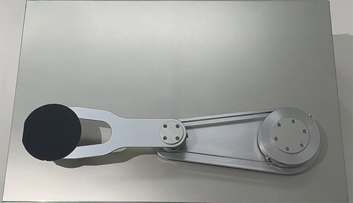 オープンベルトが使われているロボットアーム機