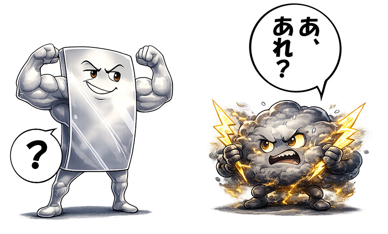 スチベル君vs静電気